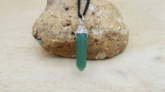 Green Aventurine point Pendant