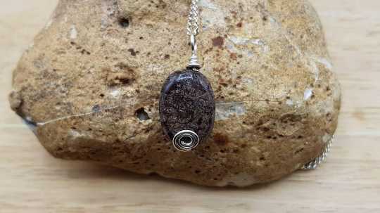 Mahogany Obsidian pendant