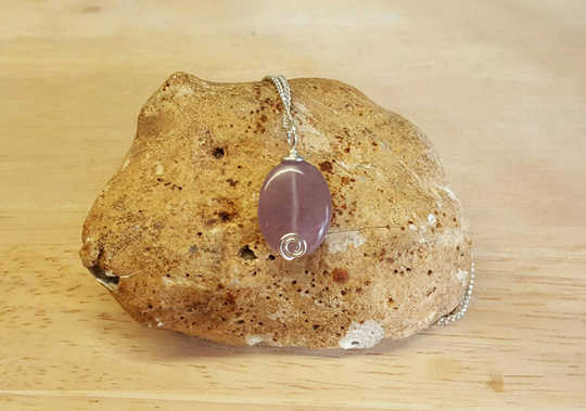 Purple Amethyst Pendant