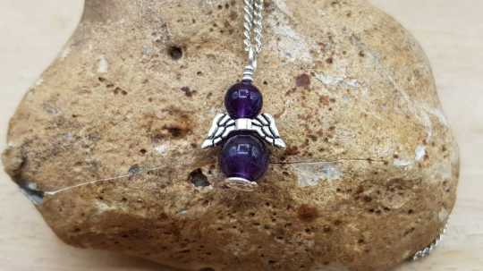 Amethyst angel Pendant