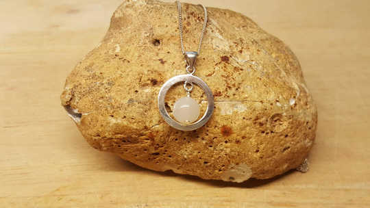 Moonstone frame Pendant