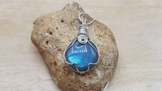 Labradorite necklace