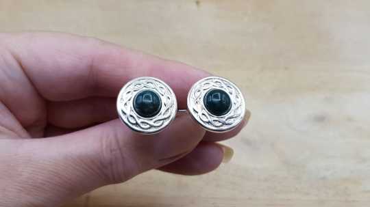 Bloodstone cufflinks