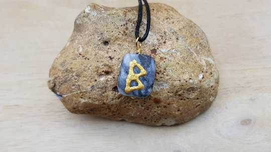 BERKANA Viking Rune necklace