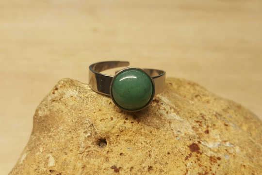 Hypoallergenic Aventurine ring