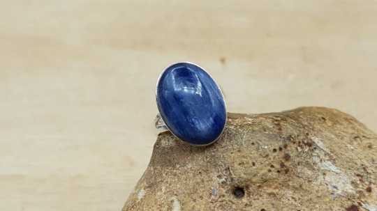 Blue Kyanite ring