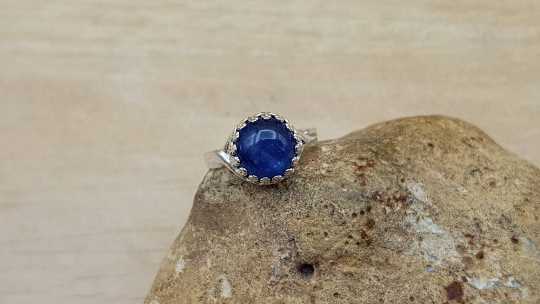 Blue Kyanite ring