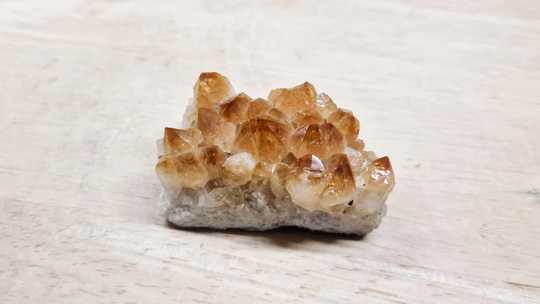 Raw Citrine druzy