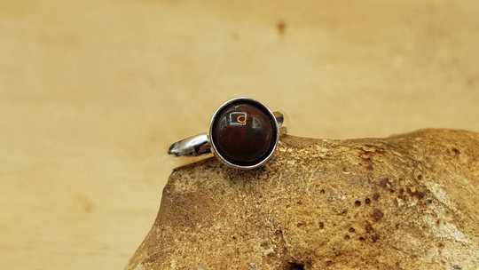 8mm bloodstone ring