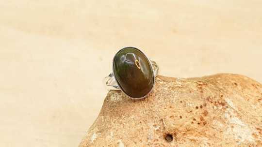 Bloodstone ring