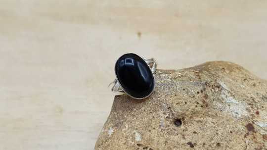 Black Onyx Ring 14x10mm