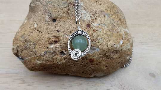 Small Aventurine Pendant