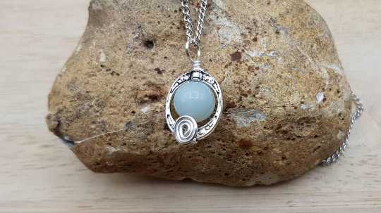 Small Amazonite pendant