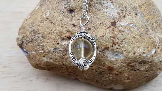 Citrine necklace