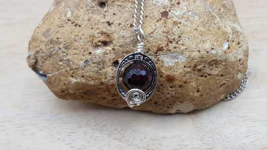 Garnet pendant