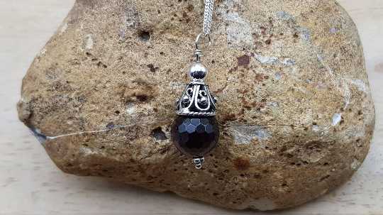 Small Garnet pendant