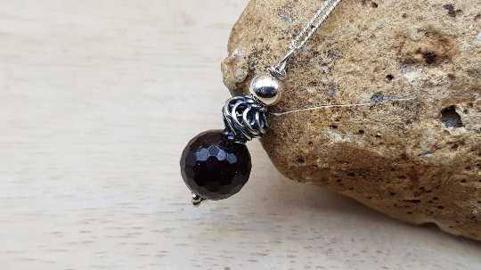 Small Garnet pendant