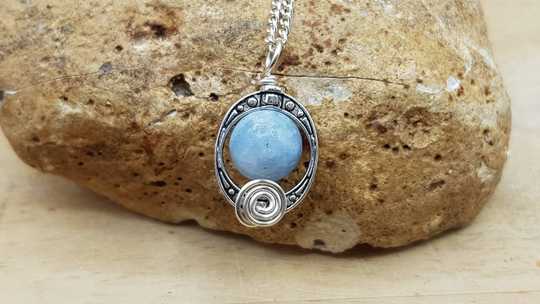 Celestite Pendant