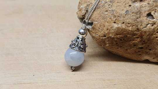 Celestite cone Pendant