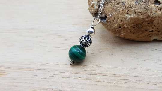 Malachite pendant