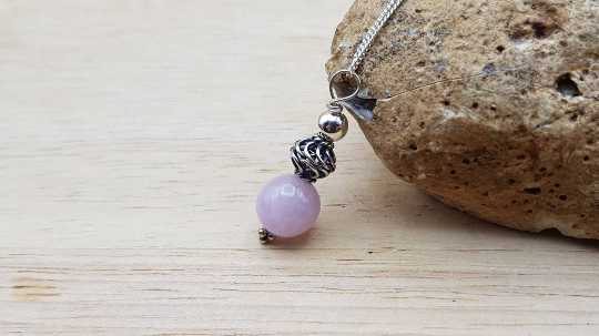 Pink Kunzite pendant