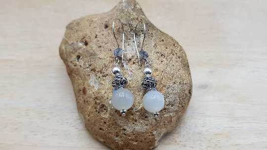 Elegant Moonstone earrings
