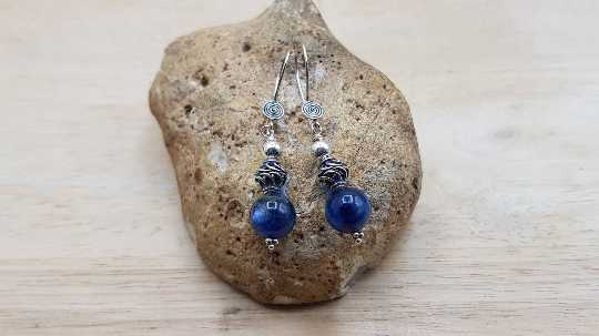 Blue Kyanite earrings