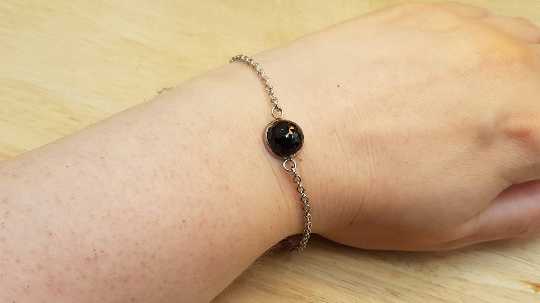 Hypoallergenic Golden Obsidian bracelet