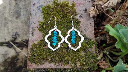 Boho Turquoise earrings