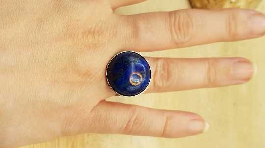 Hypoallergenic Lapis Lazuli ring