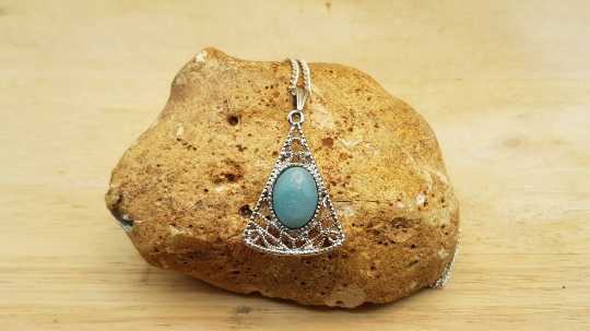 Triangle Amazonite necklace