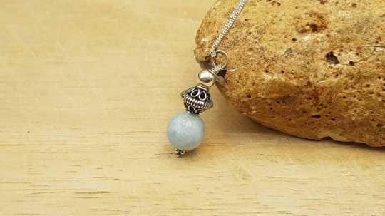 Celestite sphere Pendant