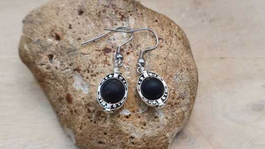 Shungite earrings