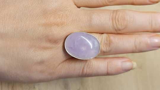 Large Amethyst Ring 25x18mm