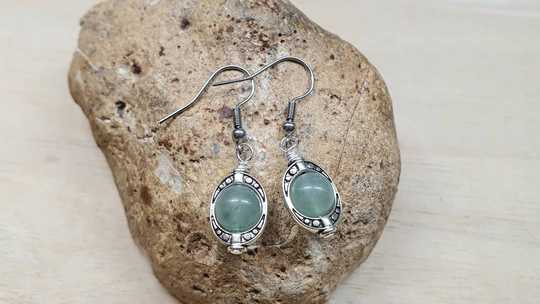 Green Aventurine Earrings