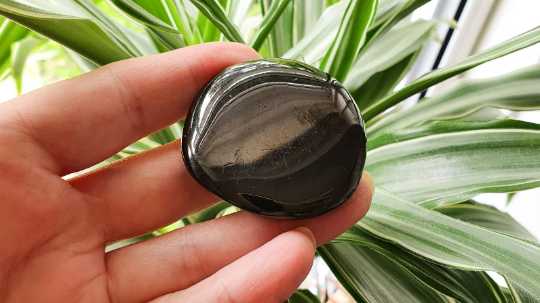 Jet Worry Stone