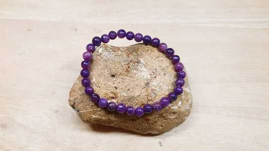 Stretch Lepidolite Bracelet