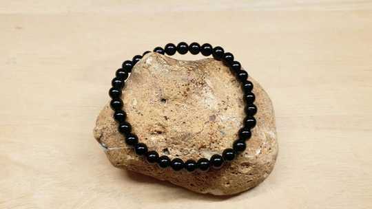 Black Onyx Stretch Bracelet