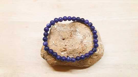 Charoite stretch bracelet