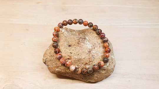 Leopardskin Jasper bracelet