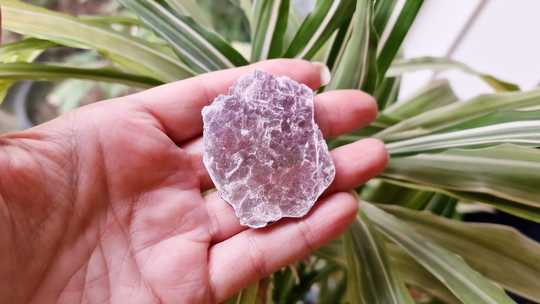 Lepidolite in Mica Slice