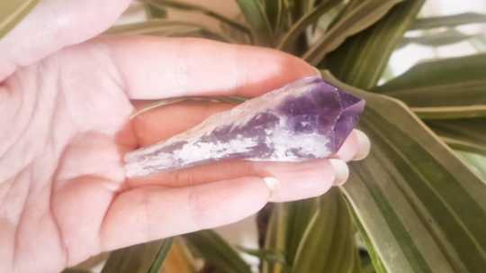 Raw Amethyst Point