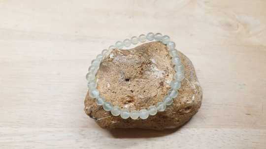 Prehnite bracelet