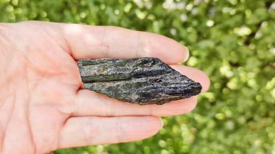 Large Raw black tourmaline