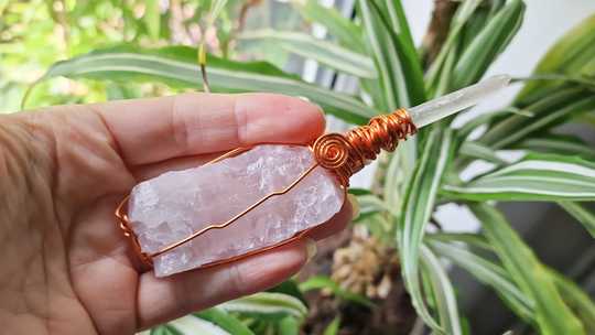 Rose Quartz Wand