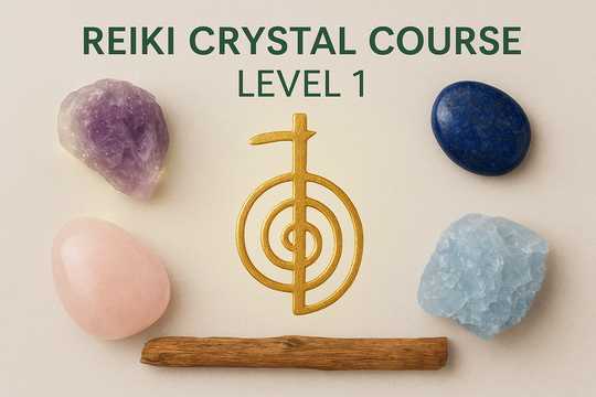 Reiki crystal healing course 1